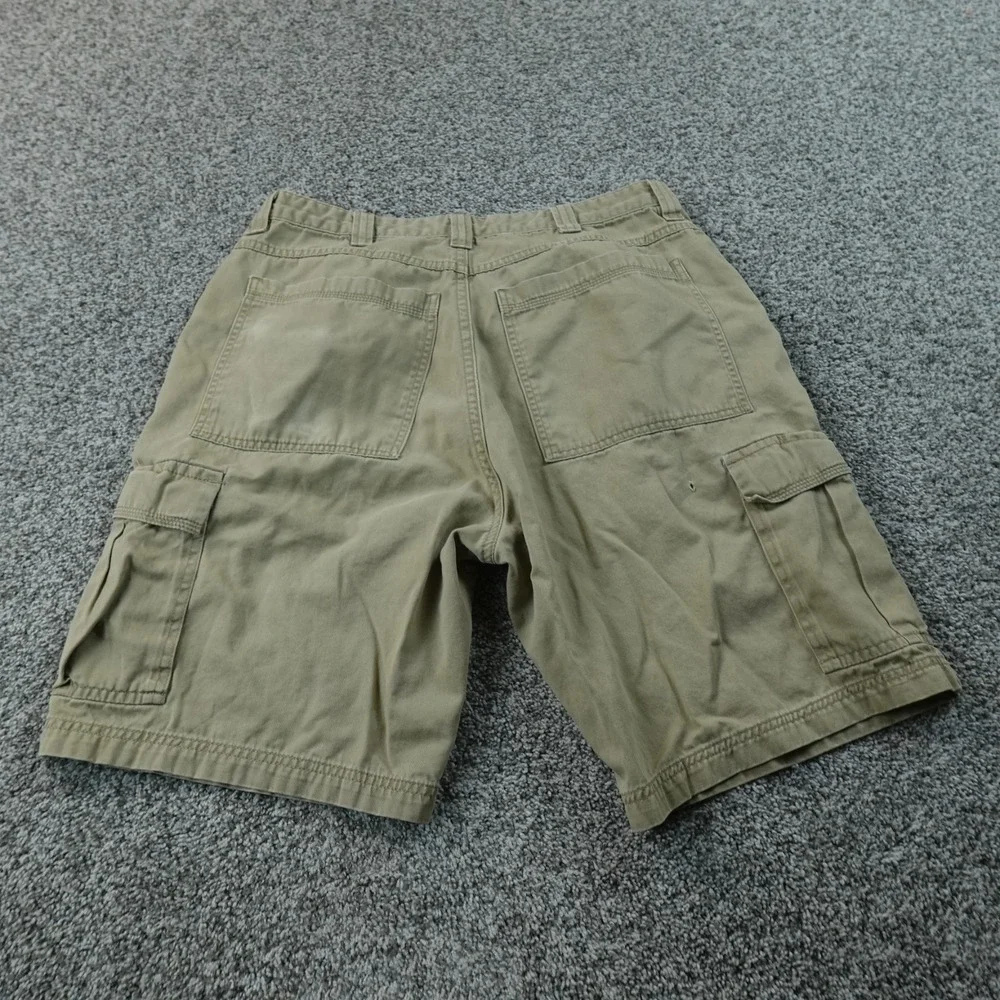 Wrangler Shorts Mens 34 Beige Brown Cargo Utility Outdoor Hiking Military‎ Work